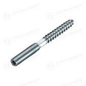 Крепёж шпилька сантехническая м8х80 (шт.) - накл. | 133364 | tech-krep выгодная цена