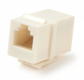 1Розетки, адаптеры и модули Keystone адаптер проходной ca2-kj-c2-wh (coupler), rj-12(6p6c) формата keystone jack, белый | 47391 | hyperline выгодная цена