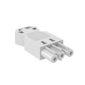 Розетки, выключатели, звонки электрические штекер 3-полюсный modul45connect (белый) (bt-s gst18i3p w) | 6108057 | obo bettermann выгодная цена