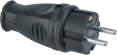 Разъемы промышленные вилка 61 368 nca-plr02-16a-e-ip44-bl прямая с/з каучук черная |61368 |navigator выгодная цена