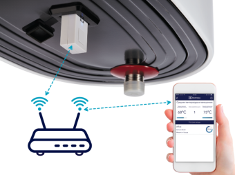 1Обогрев и вентиляция модуль съёмный управляющий smart wi-fi ech/wf-01 | нс-1102748 | electrolux выгодная цена