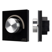 Ленты светодиодные панель rotary smart-p28-dim black (12-24v, 2.4g) | 027102 | arlight выгодная цена