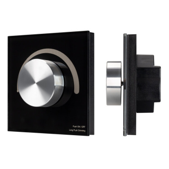 1Ленты светодиодные панель rotary smart-p28-dim black (12-24v, 2.4g) | 027102 | arlight выгодная цена