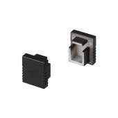 Ленты светодиодные заглушка sl-mini-8 black глухая (arlight, пластик) | 030517 | arlight выгодная цена