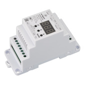 Ленты светодиодные конвертер smart-k39-dmx (12-24v, 0/1-10v, din) (arlight, металл) | 028412 | arlight выгодная цена