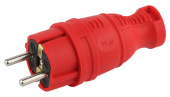 Разъемы каучуковые v8-red-ip44 эра вилка каучуковая з/з прямая 16a ip44 красная | б0044547 | эра выгодная цена