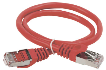 1Патч-корды коммутационный шнур кат. 6 ftp pvc 7м красный | pc04-c6f-7m | itk выгодная цена
