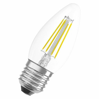 1Лампы (источники света) лампа светодиодная led retrofit classic b 40 4 w/2700k e27 | 4058075435223 | osram выгодная цена