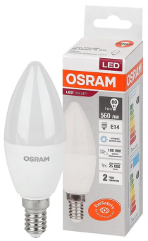 1Лампы (источники света) лампа светодиодная led value cl- b 7w/865 230v e14 10x1 | 4058075579033 | osram выгодная цена