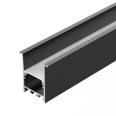 Ленты светодиодные профиль sl-comfort-4551-f-2000 anod black (arlight, алюминий) | 031766 | arlight выгодная цена
