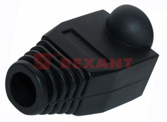 1Разъемы RJ колпачок rj-45 черный | 05-1210 | rexant выгодная цена