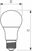 Лампы (источники света) лампа светодиодная led mas led bulb dt 15-100w a67 e27 827 | 929001184402 | philips выгодная цена