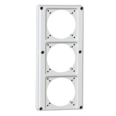 Разъемы промышленные лицевая панель - p17 tempra pro - 280x125 - 3 розетки 16 a | 057714 | legrand выгодная цена