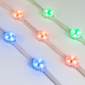 Ленты светодиодные модуль управляемый solex-dmx-3535-3-12v rgb 120deg (d30x16mm, 0.75w, ip67) | 028876 | arlight выгодная цена