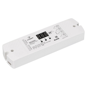 1Ленты светодиодные декодер smart-k16-dmx (12-24v, 4x5a) | 023824 | arlight выгодная цена