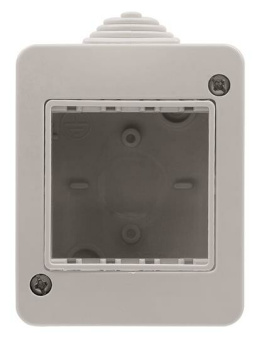 1Розетки, выключатели, звонки электрические abb zenit/stylo коробка ip40 для открытой установки на 2модуля | n3291.1 | 2cla329110n1101 | abb выгодная цена