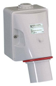 Разъемы промышленные настен вилка винт 32а 3p+e ip44 380в | 83520 | schneider electric выгодная цена
