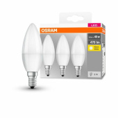 Лампы (источники света) лампа светодиодная led base classic b 40 fr 5,5 w/2700k e14 | 4052899955509 | osram выгодная цена