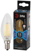 Лампы (источники света) лампа светодиодная f-led b35-11w-840-e14 (филамент, свеча, 11вт, нейтр, e14) | б0046987 | эра выгодная цена