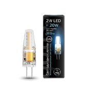 Лампы (источники света) лампа светодиодная led 2вт g4 12в 4100к | 207707202 | gauss выгодная цена