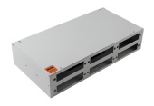 Оптические компоненты СКС бокс оптич.fo-19r-2u-6xslt-w140h42-48un-gy унив.19",от8до48п.(sc,duplexlc,st,fc),со сплайс пласт.,б.пиг.и пр.ад.,2u,сер. | 250431 | hyperline выгодная цена