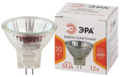 Лампы (источники света) лампа галогенная капсульная gu4-mr11-20w-12v-30cl (галоген, софит, 20вт, нейтр,gu4) | б0049310 | эра выгодная цена