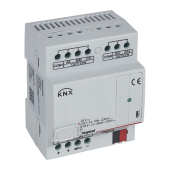 Розетки, выключатели, звонки электрические knx. контроллер управления фанкоилами 0-10в (3 скорости вентилятора, 2 клапана 0-10в) . din 4 модуля | 049041 | legrand выгодная цена