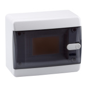 Шкафы, боксы и аксессуары корпус пластиковый optibox p-cnk-1-06-ip41 | 145774 | кэаз выгодная цена