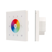 Ленты светодиодные панель sens sr-2820ac-rf-in white (220v,rgbw,4зоны | 017857 | arlight выгодная цена