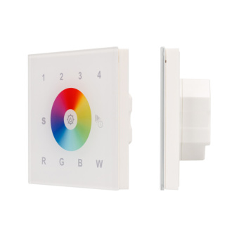 1Ленты светодиодные панель sens sr-2820ac-rf-in white (220v,rgbw,4зоны | 017857 | arlight выгодная цена