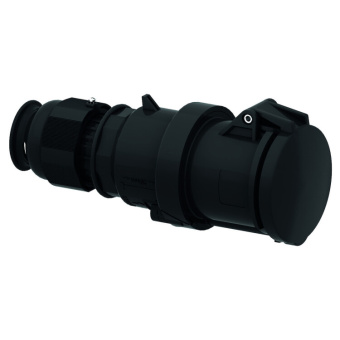 1Разъемы промышленные вилка панельная 3п(2p + pe) 63а 230 qc черная ip44 i 310488-bals i bals выгодная цена