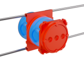 Коробки распределительные коробка универсальная установочная для заливки в бетон,90х71,h110 | 59393u | dkc выгодная цена