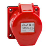 Разъемы промышленные розетка 314-16а-6h-380ac-3p+pe-ip44 | 222758 | кэаз выгодная цена