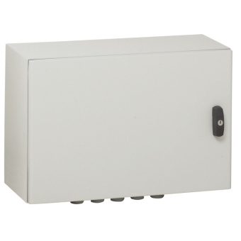 1Шкафы, боксы и аксессуары металлический шкаф atlantic - ip55 ik10 - ral 7035 - 300x400x200 - горизонтальный | 035501 | legrand выгодная цена