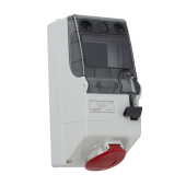 Разъемы промышленные комбинированный щиток - p17 tempra pro - с рейкой din - ip 44 - 380/415 в~ - 16 a - 3к+н+з | 056646 | legrand выгодная цена