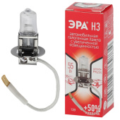 Лампы (источники света) лампа автомобильная галогенная h3 12v 55w +50% pk22s (лампа головного света, противотум) | б0036775 | эра выгодная цена