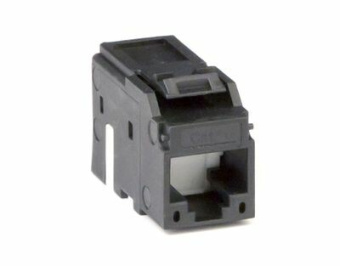 1Розетки, адаптеры и модули Keystone модуль keystone rj45 cat5e не экранированный, черный | rnk5eubk | dkc выгодная цена