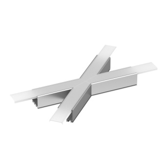 1Ленты светодиодные крестовина pls-lock-h25-х135 (с экраном mat-l) | 026245 | arlight выгодная цена