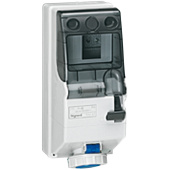 Разъемы промышленные комбинированный щиток - p17 tempra pro - с рейкой din - ip 66 - 200/250 в~ - 16 a - 2к+з | 056661 | legrand выгодная цена