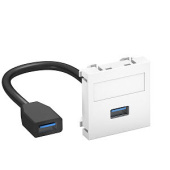 Розетки, выключатели, звонки электрические мультимедийная рамка usb 3.0 a-a modul45 (белый) (mtg-u3a f rw1) | 6104922 | obo bettermann выгодная цена