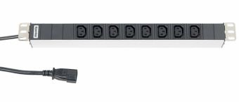 1Шкафы и стойки телекоммуникационные 19 блок розеток sht19-8iec-2.5iecд. 19" шк., горизонт., 8xiec 320 c13(10a), 230в, каб.пит.3х1мм2, 482.6x44.4x44.4мм(дхшхв) | 26413 | hyperline выгодная цена