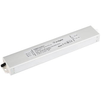 1Ленты светодиодные блок питания arpv-12060-slim-pfc-b (12v, 5.0a, 60w) (arlight, ip67 металл, 3 года) | 023547(1) | arlight выгодная цена