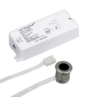 1Ленты светодиодные диммер sr-2005 silver-r (12-36v, 96-288w, ir-sensor) | 020211 | arlight выгодная цена