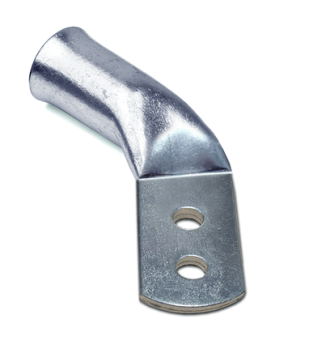 1Изделия для монтажа и опрессовки кабеля наконечник кольцевой под винт гнутые 240(30п) кв.мм винт 2x12 мм (тмл) | 2p12dh30cr | dkc выгодная цена