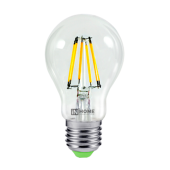 Лампы (источники света) лампа светодиодная led-a60-deco 9вт 230в е27 6500к 810лм прозр | 4690612026107 | in home выгодная цена