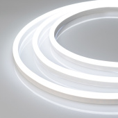 Ленты светодиодные гибкий неон arl-neon-1608-side 24v white (arlight, 6 вт/м, ip65) | 030874 | arlight выгодная цена