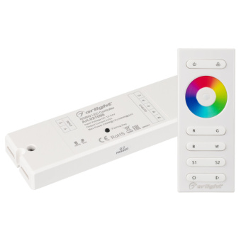 1Ленты светодиодные контроллер sr-2839w white (12-24 в,240-480 вт,rgbw,пду сенсор)) | 021096 | arlight выгодная цена