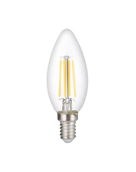 1Лампы (источники света) лампа светодиодная pled omni (филамент) c35 6w e14 3000k cl 230/50 | .5020450 | jazzway выгодная цена