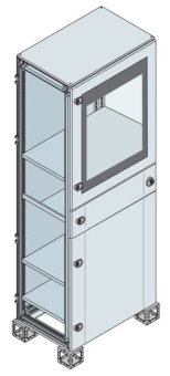 1Шкафы, боксы и аксессуары шкаф под компьютер 1800x600x800 | es1868pck | abb выгодная цена