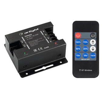 1Ленты светодиодные диммер ln-rf11b-dim (12-24v, 3x6a, пду карта 11 кн) | 025109 | arlight выгодная цена